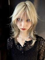 .elice 心斎橋 ダブルカラー/ウルフレイヤーカット【9/1NEWOPEN(予定)】 ショートカットミニウルフカットショートウルフチェリーブラウン