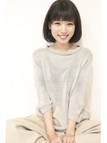 シェリル ヘアーアンドビューティー(cherir HAIR&BEAUTY) 小顔にみせる丸みショートボブ バングあり♪