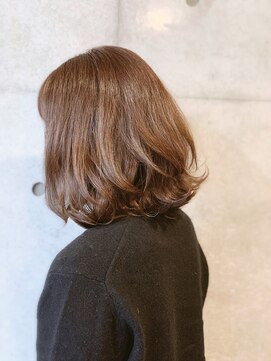 ピュアソウル(Pure Soul) N.Y.ドライカット★トレンドの外ハネボブ×ルーズヘア[渋谷]