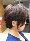 [The C]　クセ毛を活かしたショート☆簡単スタイリング