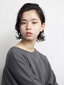 スギヘアデザイン(SUGI HAIR DESIGN) black × クラシカルパーマ