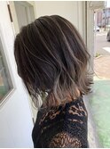 【NAiVE hair】バレイヤージュカラー
