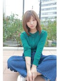 大人可愛い、色気、小顔カットひし形シルエット【錦糸町】