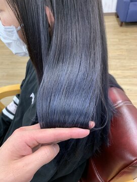アヤメ(ayame) 【ayame大泉学園】ayame式髪質改善_ブルー_tokioトリートメント