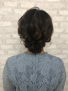ヘアセット専門店 ナゴミ 渋谷店(nagomi) ウェディング/結婚式/お呼ばれ/パーティーに!ゆるふわアップ☆