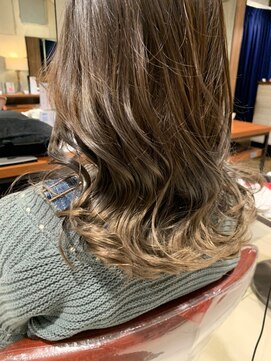 アース クロスガーデン川崎店(HAIR&MAKE EARTH) こだわりのバレイヤージュ