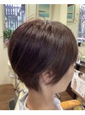 ショートレイヤー/モカブラウン