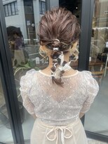 ヘアー アイス ルーチェ(HAIR ICI LUCE)&nbsp;ヘアセット　二次会ヘア　ヘアアレンジ/林