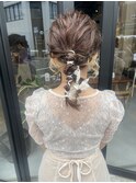ヘアセット 二次会ヘア ヘアアレンジ/林