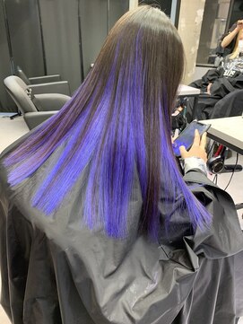 ペレ 渋谷(PELE) Y140_ バイオレット × インナー カラー