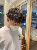 メンズパーマスタイル