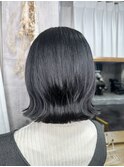 大人可愛い切りっぱなしボブ【小松】