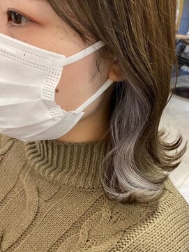 サロン LH(salon LH) 【Lego Hair/前迫】インナーカラー/ホワイト