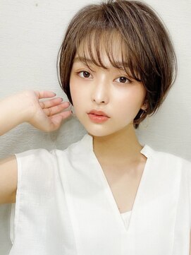 シルクレイ 新宿店(Silk-lei) 似合わせカット小顔ショートデザインカラー/アースカラー/新宿