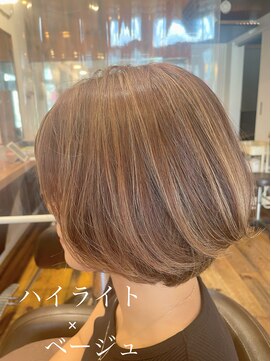 ロイ(ROI) ハイライト×ベージュ