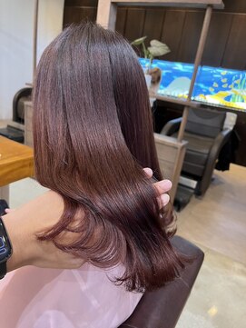 ラ メール ヘア デザイン(La mer HAIR DESIGN) ピンクブラウン★