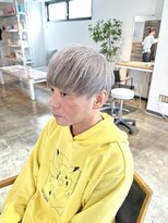 ザ オーダー(THE ORDER)&nbsp;シルバーカラーマッシュヘア束間マッシュケアブリーチカラー