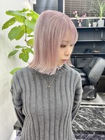 チュダック(ChuDuck)&nbsp;韓国風《ペールピンク》ハイトーン/ケアブリーチ/ダブルカラー