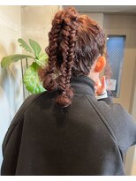 フレーム なんば店(FRAME)&nbsp;◎癖毛を活かしたアレンジスタイルです！