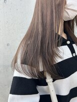 アチーブ ヘア デザイン(achieve hair design)&nbsp;ベージュミルクティーカラー透明感立体感10代20代美シルエット