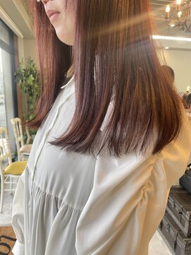 ラテ ヘア リリィ(latte hair lily) 大人可愛い/カシスカラー