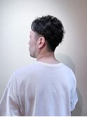 くせ毛メンズショート