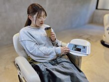 iPadでお好きな雑誌やインターネットもできて待ち時間が楽しく…