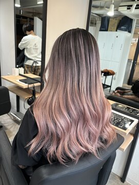 ラフ 難波店(LAFF) #黒髪#ボブルフ#ネビージュ#小顔#ワンレン