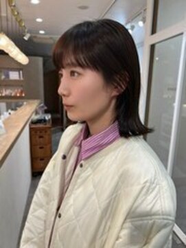 シア 新越谷店(SHEER) 切りっぱなしボブ