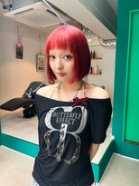 ヌウ(nuu)&nbsp;(Kiriyama)ピンク×レッドルーツカラー