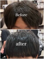 ヘアーアンドメイク ビス(HAIR&MAKE bis) クロスパーマ