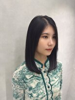 レーヴバイキートス(REVE by kiitos) 【REVE by kiitos】艶髪/まとまりミディアム/ワンカールミディ