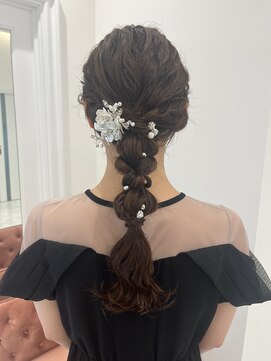 モア 岡崎(more) 【大人気！編みおろし】ヘアセットアップスタイル/more岡崎 大山