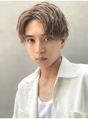 ハイトーンカラー×コンマセンターパート