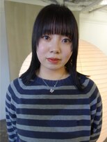 カシェ ナカザキ(CACHE NAKAZAKI)&nbsp;地下風カラー/前髪/顔まわりレイヤー