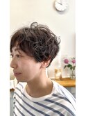 クルッとショートパーマ