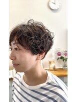 ブーケブラン(BOUQUET BLANC) クルッとショートパーマ