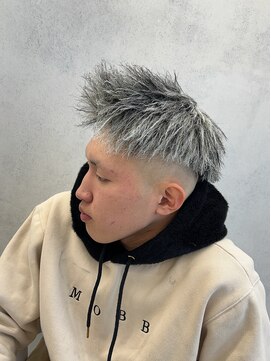 ルースト 西院店(ROOST) パイルツイスト×ホワイトハイライト