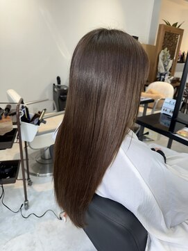 オルメント 天満 南森町(ORL'MENT) 20代30代40代 髪質改善 くびれミディ アッシュブラウン