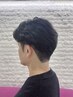 メンズ　カット＋ケアパーマ　￥15,000→13,500
