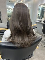 アソビセカンド 原宿(ASOBI 2nd)&nbsp;オリーブグレージュ　20代/30代/ブリーチなし