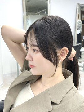 クレム 博多駅店(ChLem) 小顔顔周り　結んでも可愛い　髪質改善　博多美容室