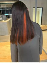 ツールズ 立川(TooLs)&nbsp;インナーカラー/イヤリングカラー/オレンジカラーデザインカラー