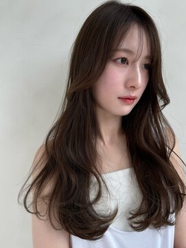 ザック ヴィ(ZACC  vie) レイヤーカット　オリーブベージュ　20代30代