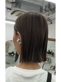 切りっぱなしボブ