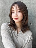 ◯ミニボブ鎖骨ミディアムボブかきあげボブウルフボブパーマ小顔