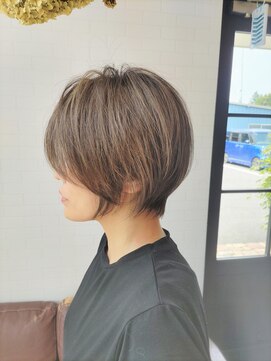 ヘアーアトリエルキナ(hair atelier LUCINA) 透け感ショート