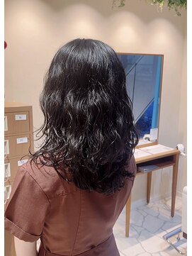 シアン 栄店(CYAN.) アイロンで巻くのが苦手な方におすすめパーマ