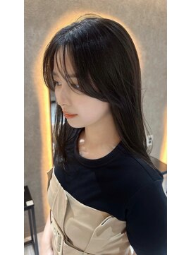 ジーナ 京都駅前(Zina) 雰囲気あふれる顔まわりカット&髪質改善トリートメント