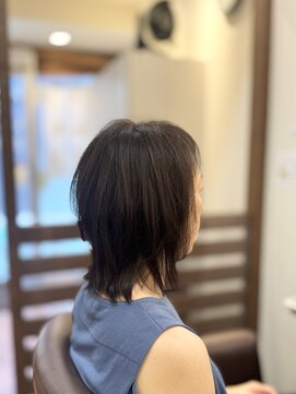 ヘアー グリーン(hair green) 30代40代50代/レイヤー/外ハネスタイル